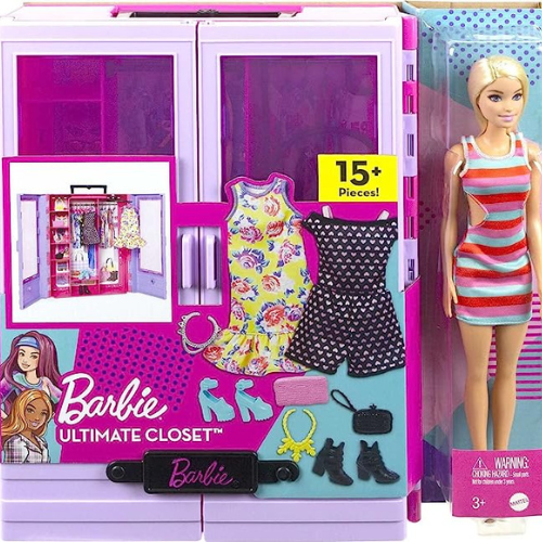 Barbie Fashionistas Doll And Playset Ultimate Closet With Barbie Clothes Shees Llc 